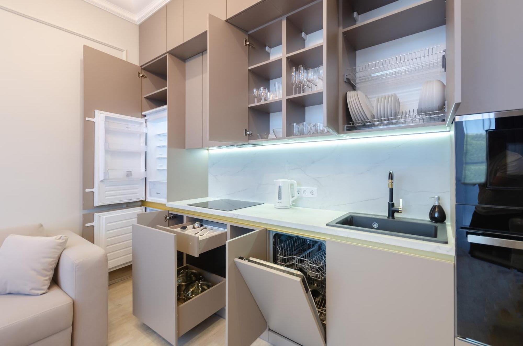 Апартаменти Petrovdom Luxury 11-240 With Jacuzzi In Rc Pechersk Plaza Київ